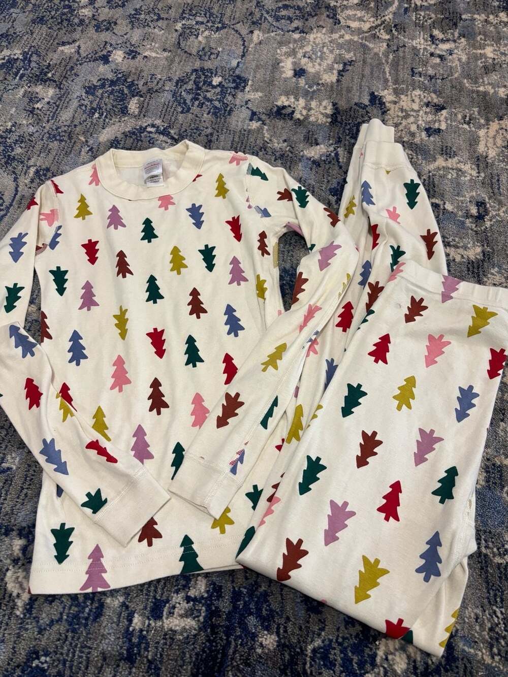 Hanna Andersson youth Holiday Pajama Set Size 12